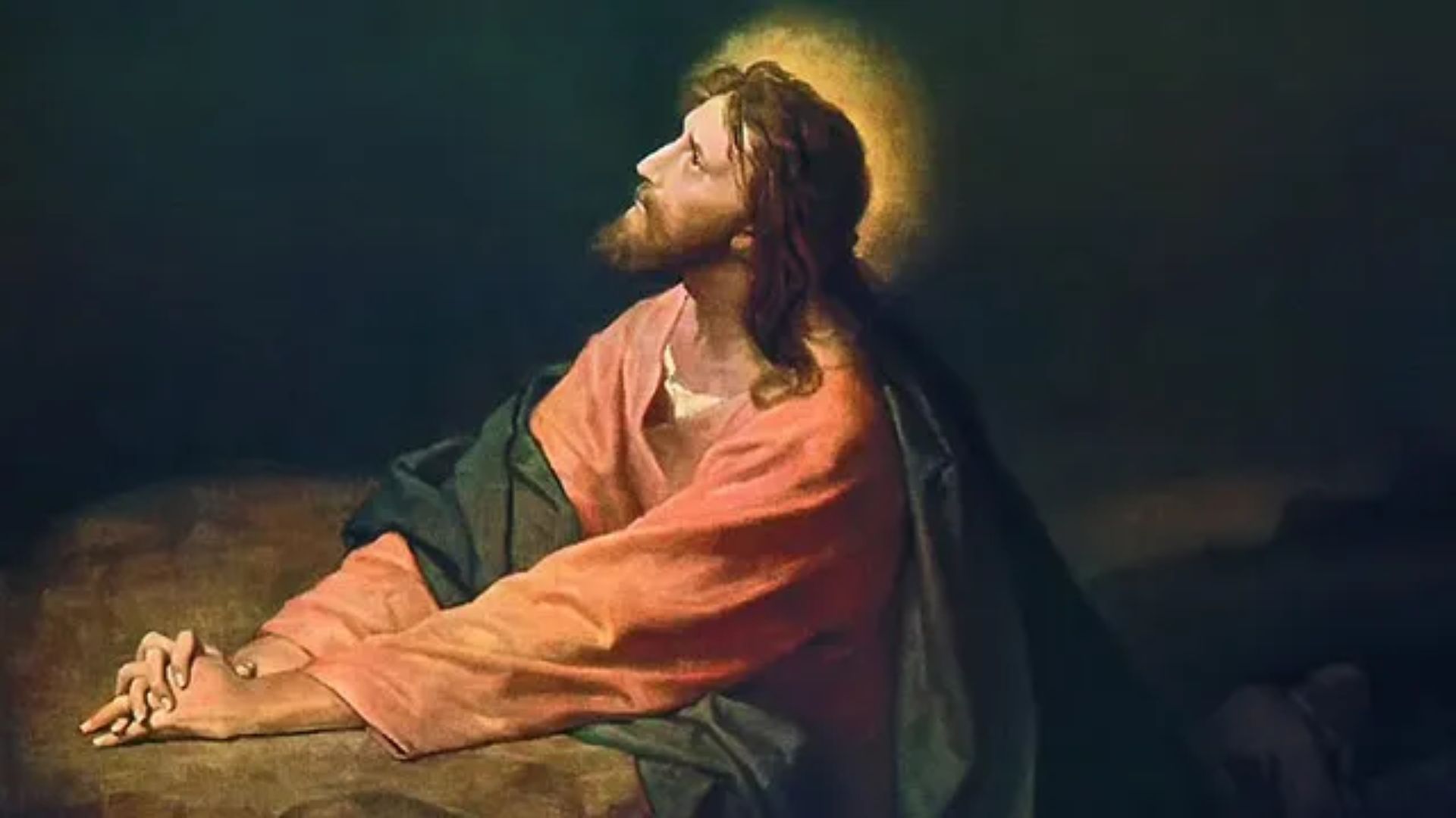 Imagem do Terço para rezar os mistérios dolorosos
