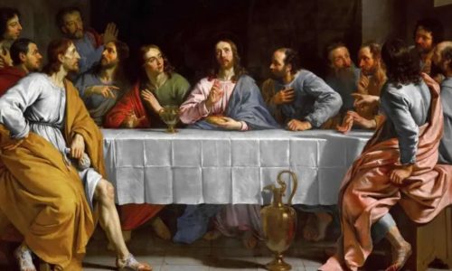 Última Ceia de Jesus com os Apóstolos e a Instituição da Eucaristia